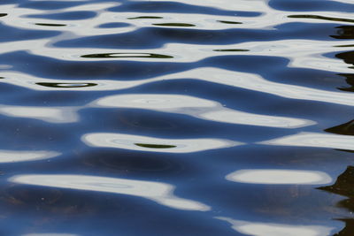 Full frame shot of rippled water