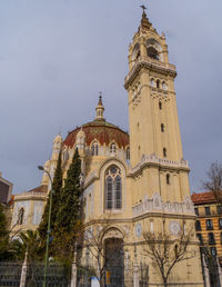 Low angle view of historical building against sky