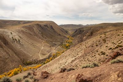 Mountain river canyon