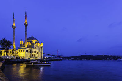 Ortakoy mosque in istanbul