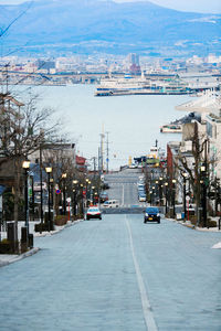 Street amidst buildings in city