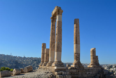 Temple of hercules, amman. 