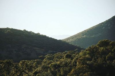 Scenic view of mountains