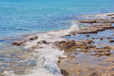 Scenic view of beach