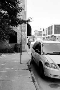 View of buildings in city