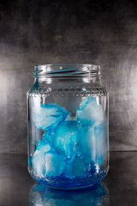 Close-up of drink on table