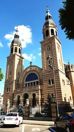 Low angle view of a church