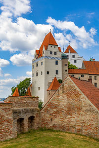 View of old building against sky