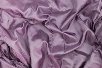 Full frame shot of purple fabric