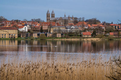 Lake søndersø and the old viborg cathedral