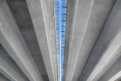 Low angle view of illuminated ceiling