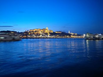 View of city at waterfront