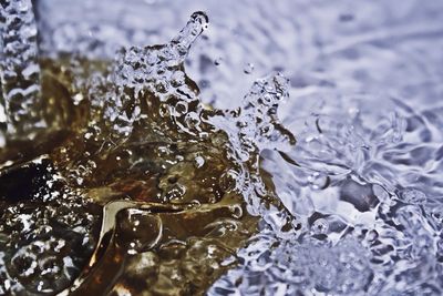 Close up of water