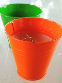 Close-up of drink on table