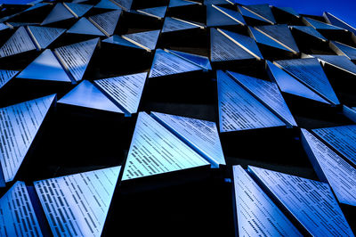 Low angle view of modern building