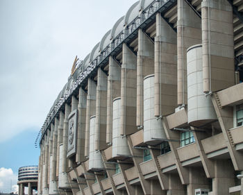 Low angle view of building against sky