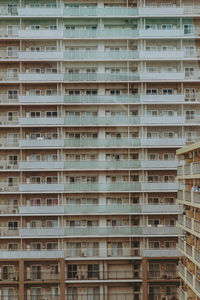 Full frame shot of building, tokyo, japan