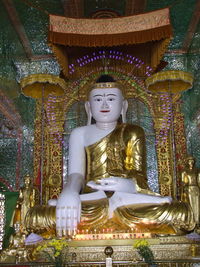 Statue in temple at cathedral