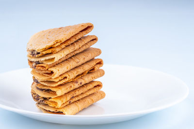 Close-up of cake on plate