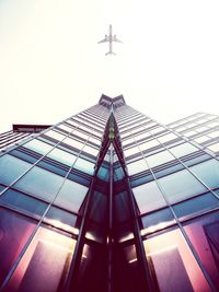 Low angle view of built structure against sky