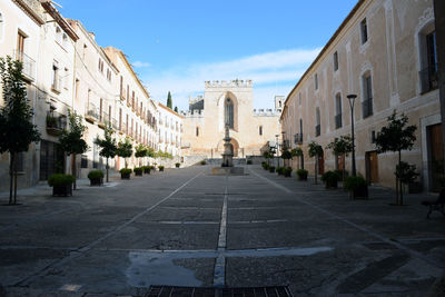 Panoramic shot of historic building against sky