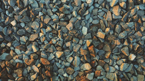 Full frame shot of stones