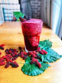 Mulberry smoothie