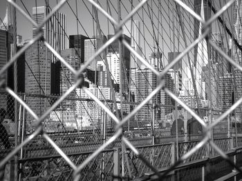 Full frame shot of chainlink fence