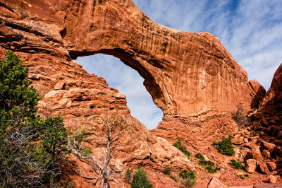 View of rock formation