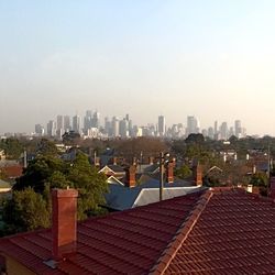 Cityscape against sky