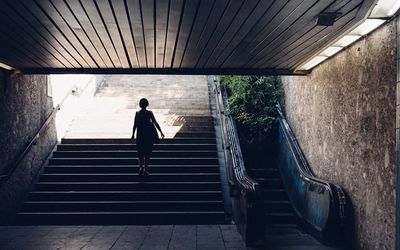 Low angle view of stairs