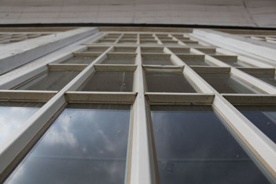 Low angle view of modern building