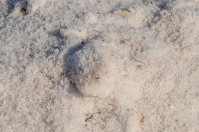 Full frame shot of sand