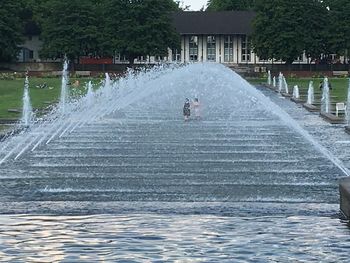 Built structure in water