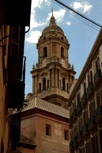 Low angle view of building against sky