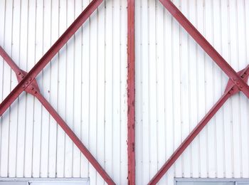 Full frame shot of metallic structure