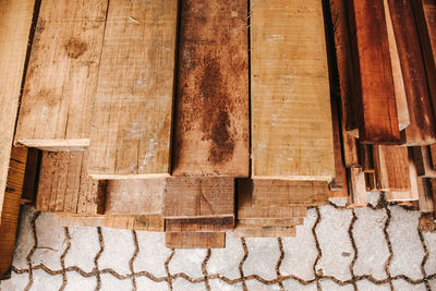 Close-up of wood