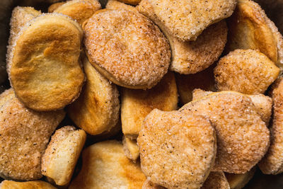 Full frame shot of cookies