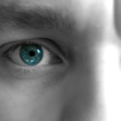 Close-up portrait of young woman