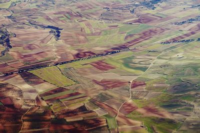 Aerial view of landscape