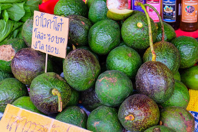 Full frame shot of food for sale