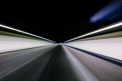 Low angle view of illuminated ceiling