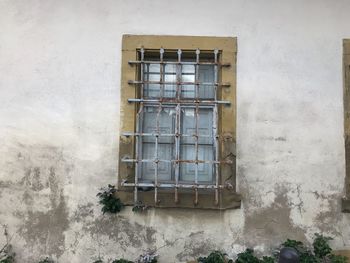 Window of old building