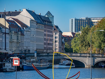 View of buildings in city