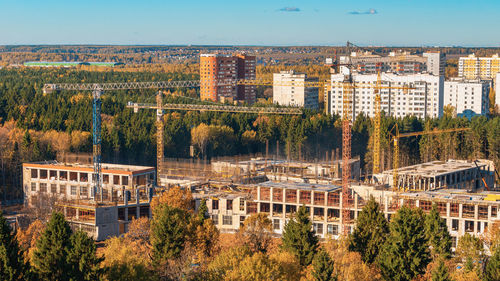 Buildings in city