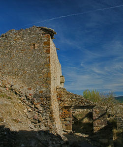 Low angle view of built structure against the sky