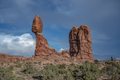 Balanced rock, arches national park