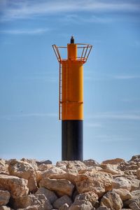 Lighthouse , rock, clearsky 