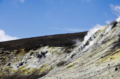 Volcanic landscape at mt etna