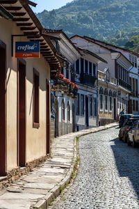 Street amidst buildings in city